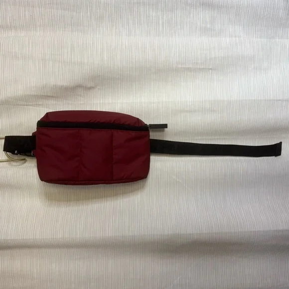 Calpak Burgundy Quilted Waist Bag - Picture 2 of 3